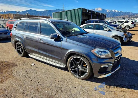2013 Mercedes-Benz Gl 550 4Matic z USA, uszkodzony, nr VIN 4JGDF7DE6DA248893